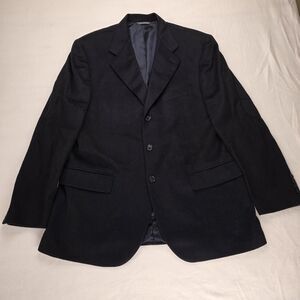 MARIO CALDI 100% PURE CASHMERE COAT MADE ITALY Chest Measures 46